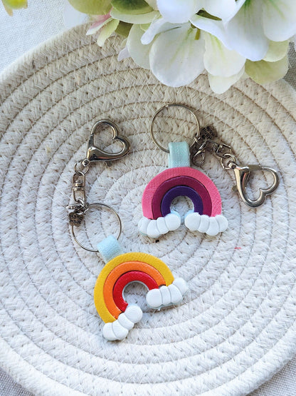 Collezione Primavera | Portachiavi Arcobaleno Felice