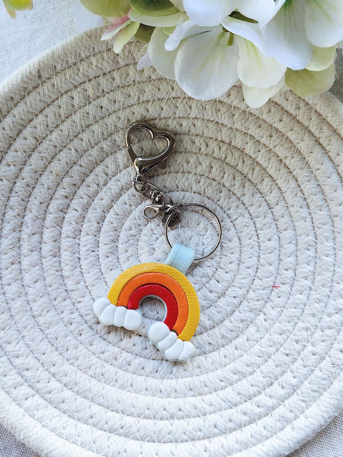 Collezione Primavera | Portachiavi Arcobaleno Felice