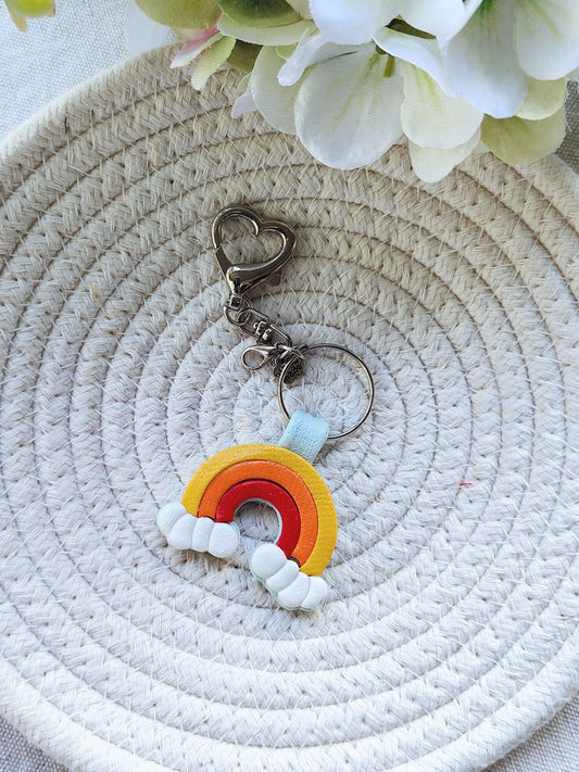 Collezione Primavera | Portachiavi Arcobaleno Felice