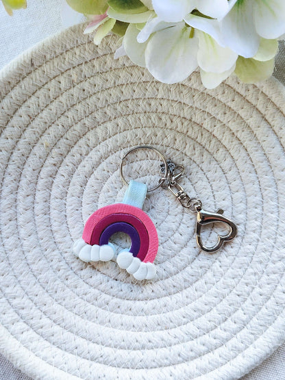 Collezione Primavera | Portachiavi Arcobaleno Felice
