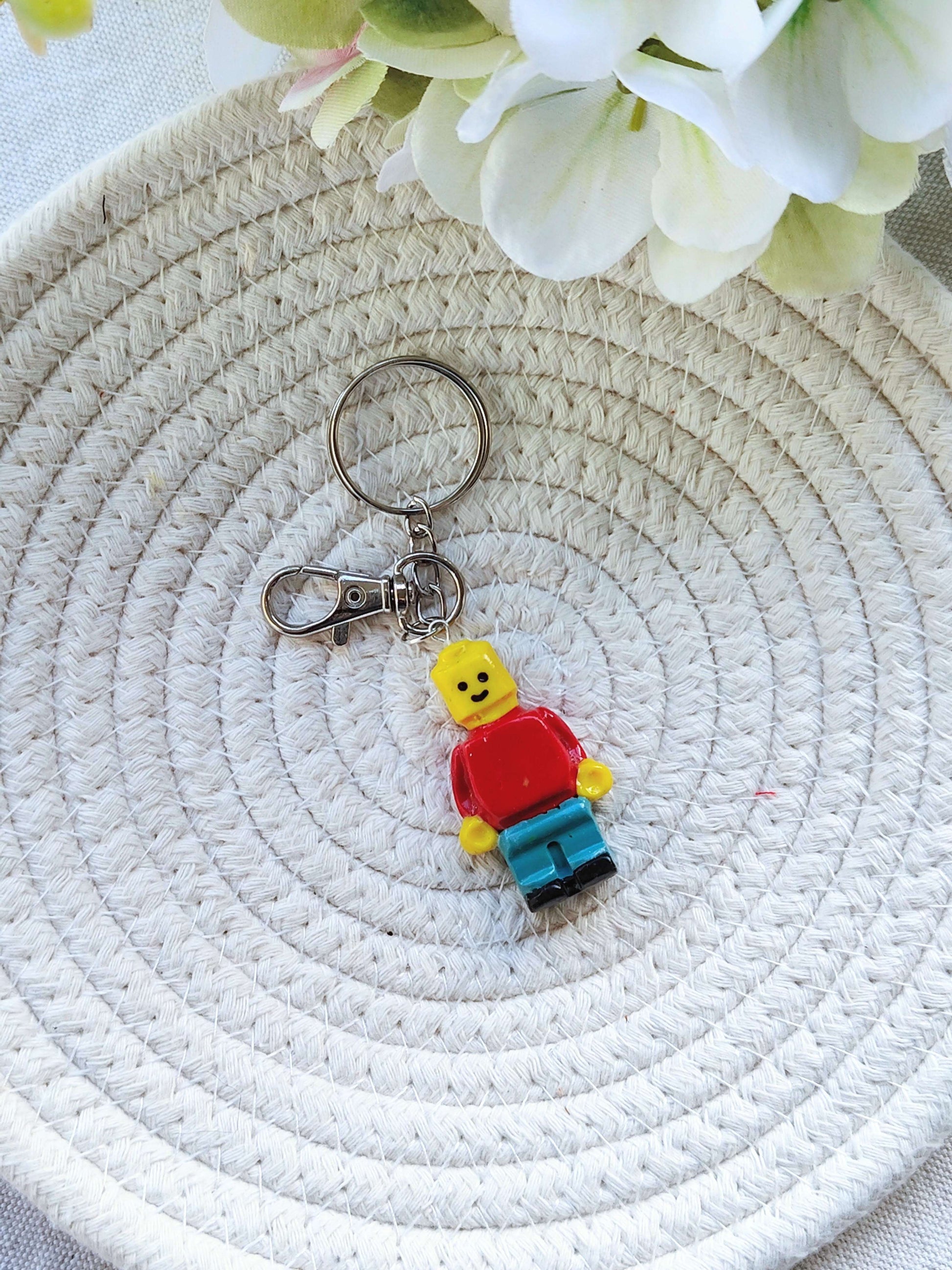 Collezione Pop Art | Portachiavi Omino Stile Lego