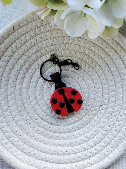 Collezione Primavera | Portachiavi Coccinella Portafortuna