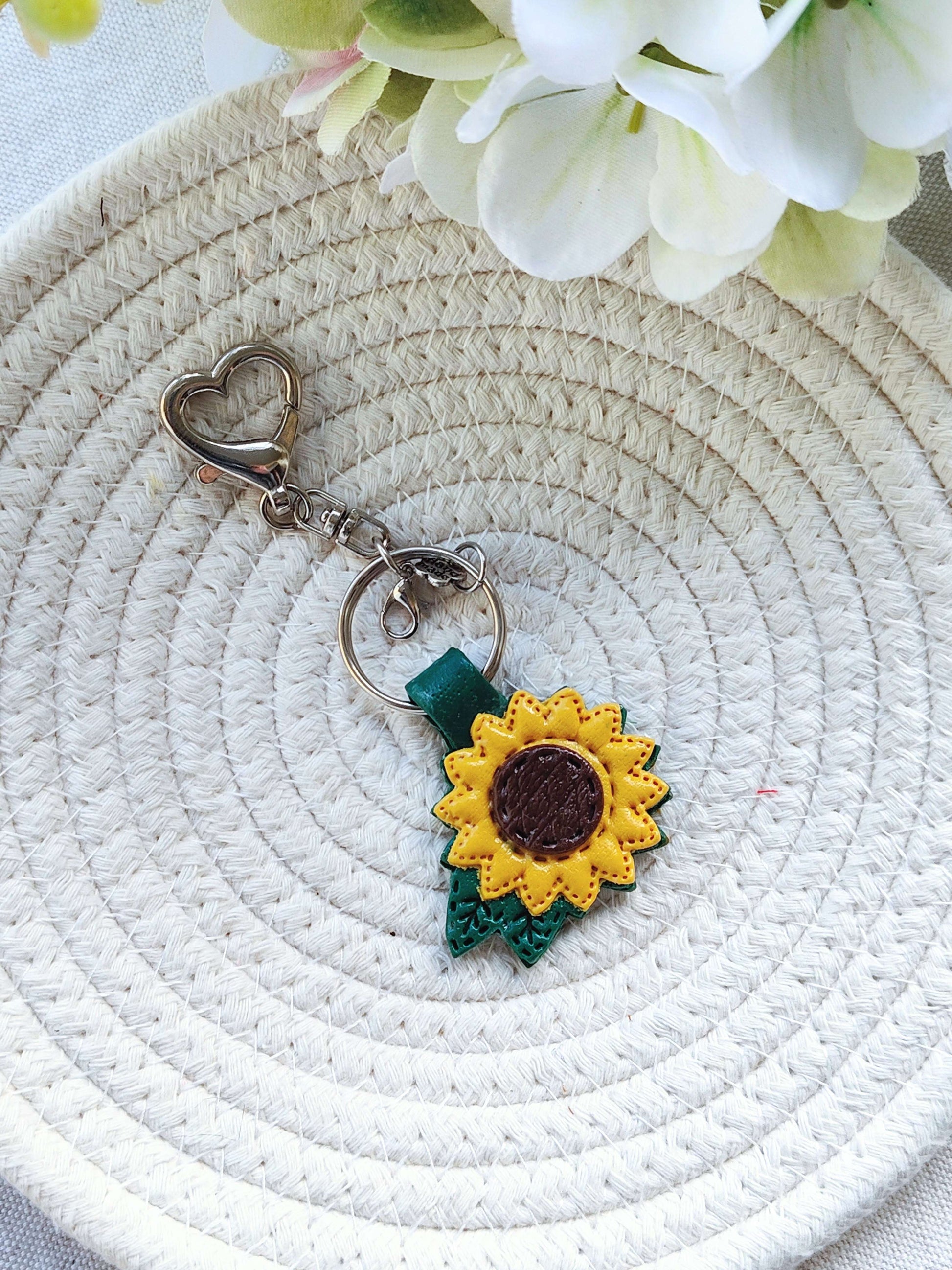 Collezione Primavera | Portachiavi Girasole