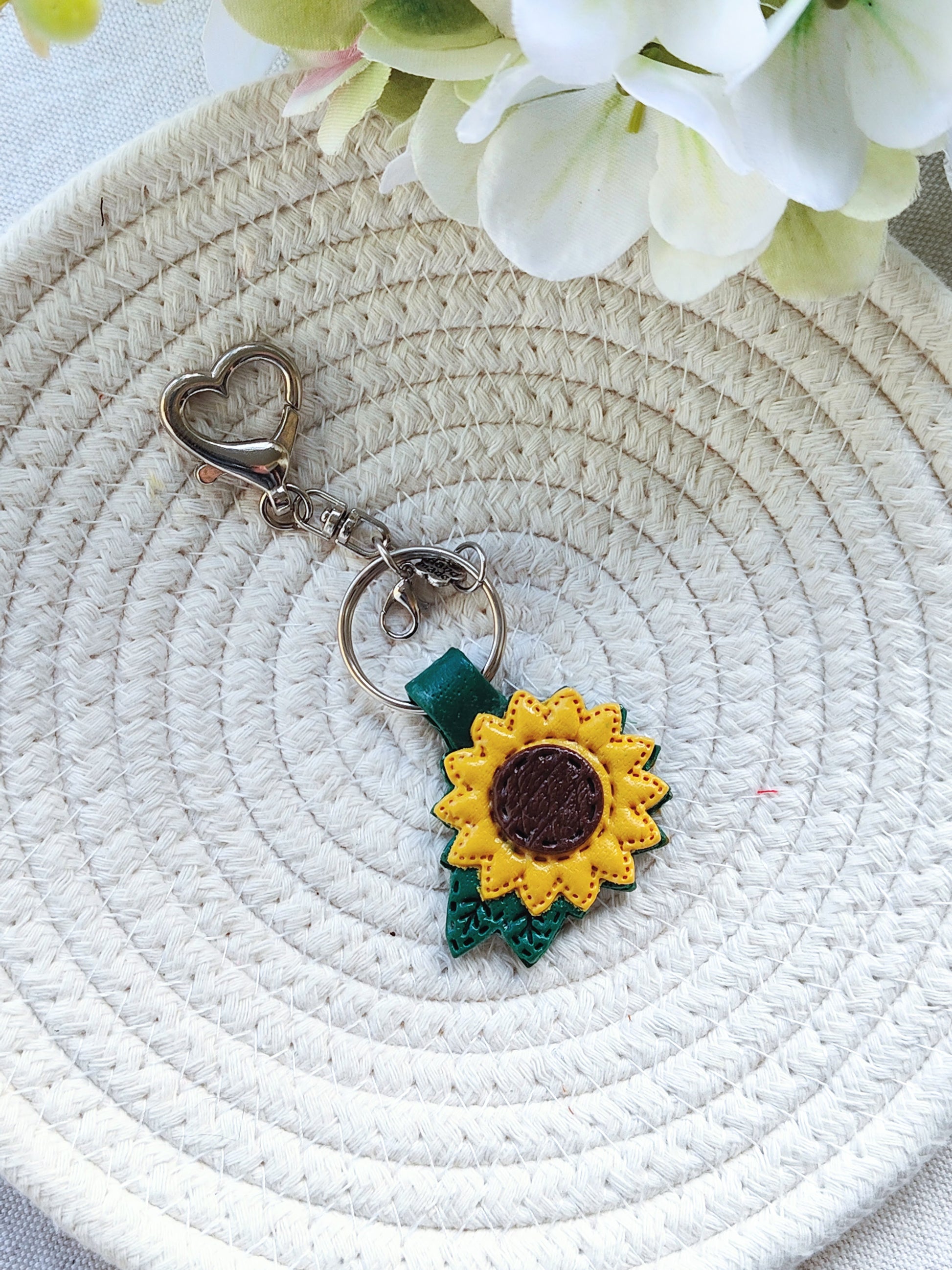 Collezione Primavera | Portachiavi Girasole