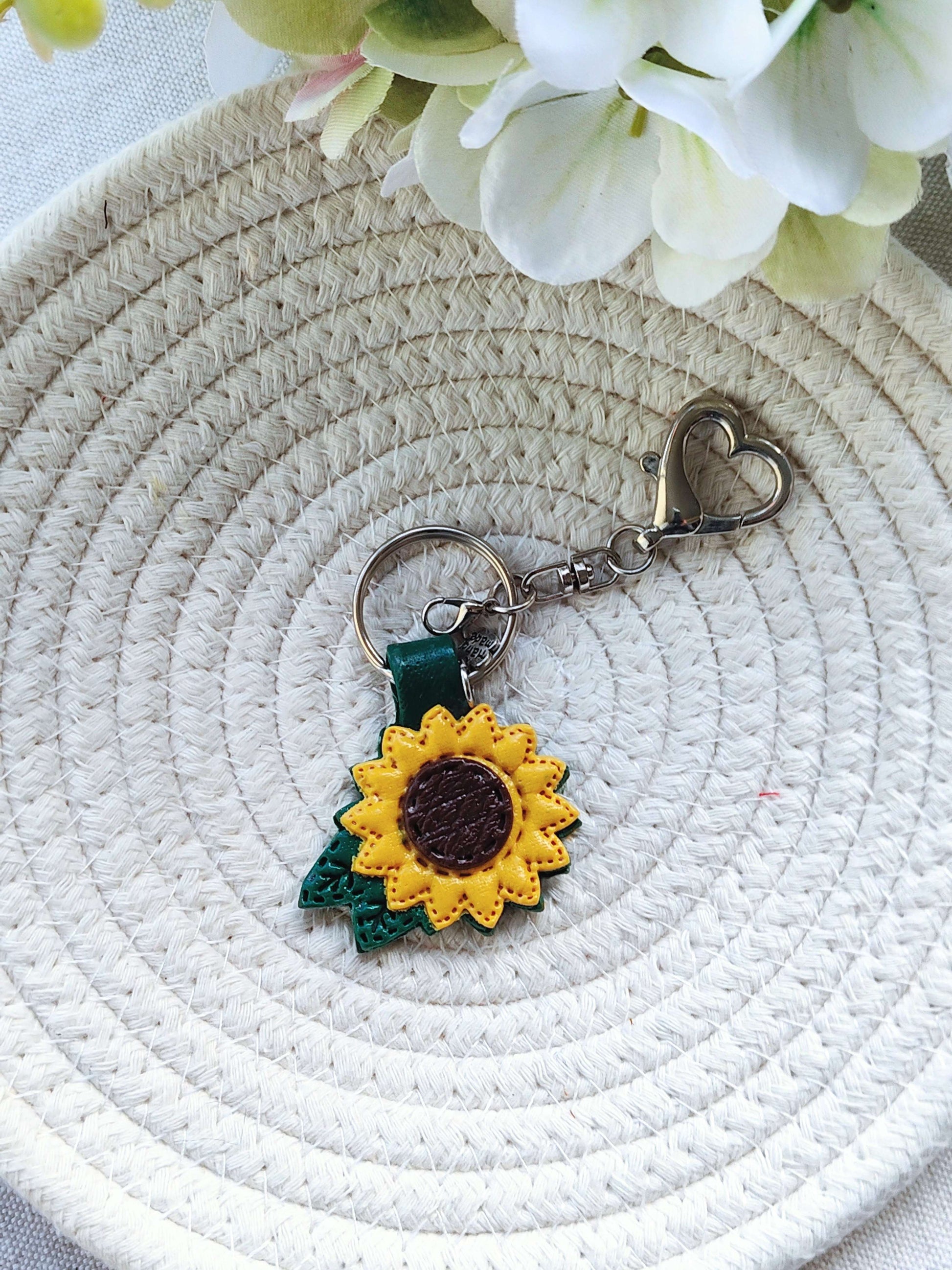 Collezione Primavera | Portachiavi Girasole