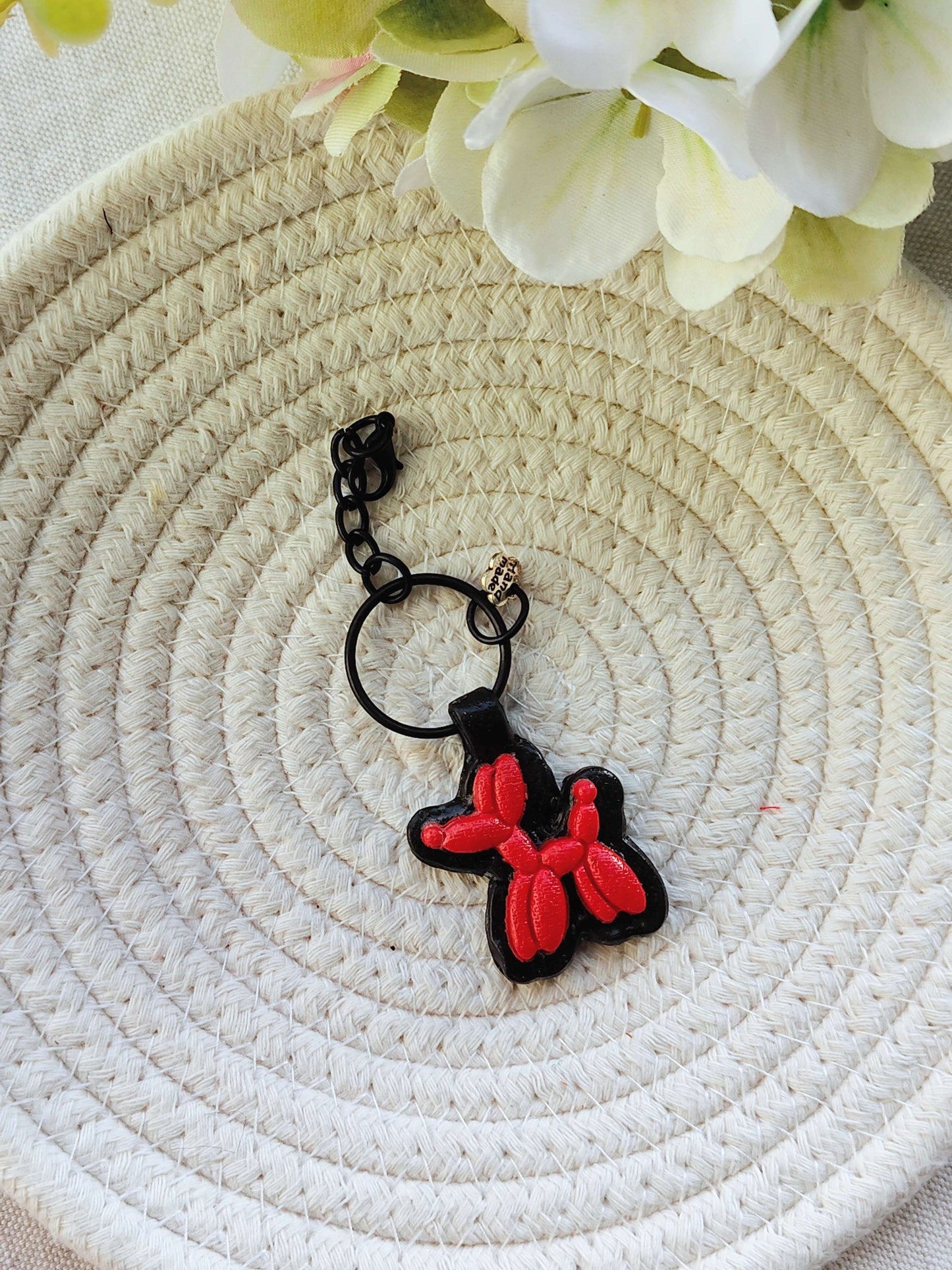 Collezione Pop Art | Portachiavi Balloon Dog Koons - warm set