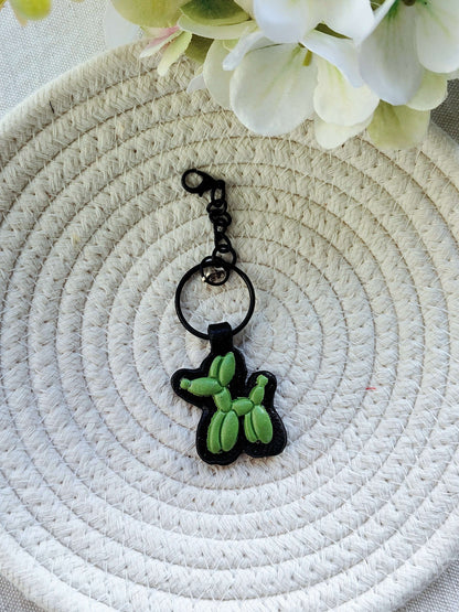 Collezione Pop Art | Portachiavi Balloon Dog Koons - Acid Neon set