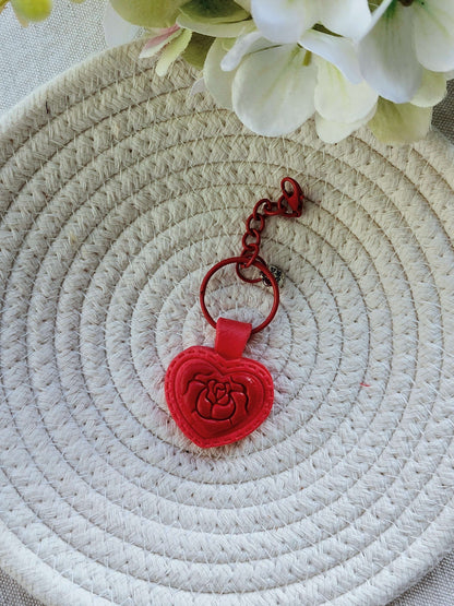 Collezione Cuore | Portachiavi "Rose Romantiche"