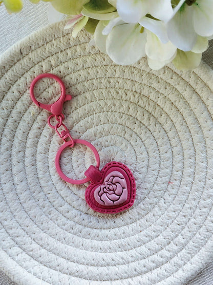 Collezione Cuore | Portachiavi "Rose Romantiche"