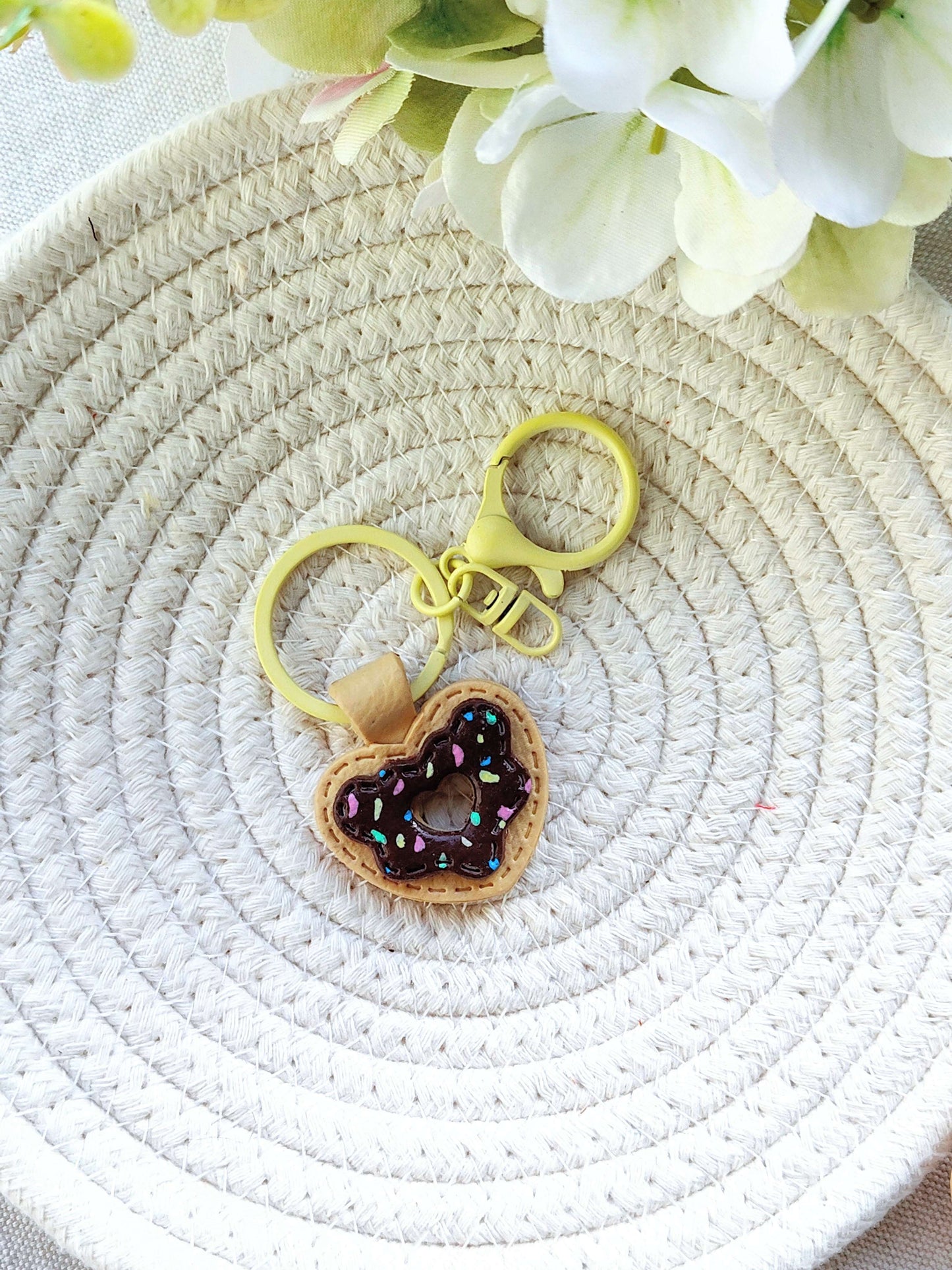 Collezione Cuore | Portachiavi "Love Donuts"