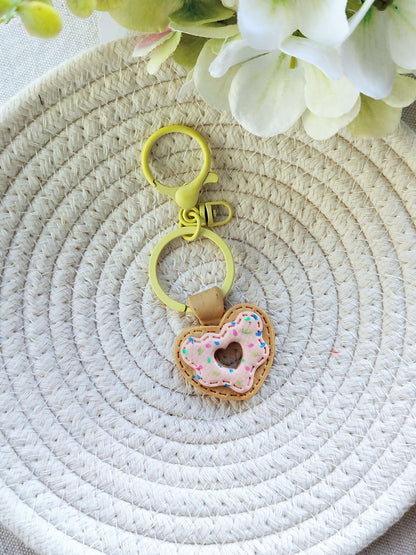 Collezione Cuore | Portachiavi "Love Donuts"