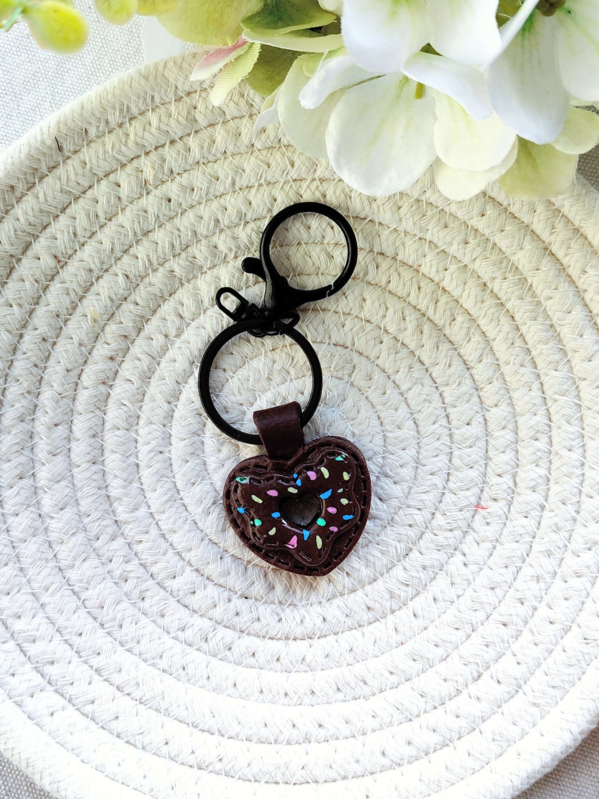 Collezione Cuore | Portachiavi "Love Donuts"