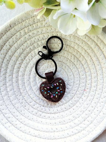 Collezione Cuore | Portachiavi "Love Donuts"