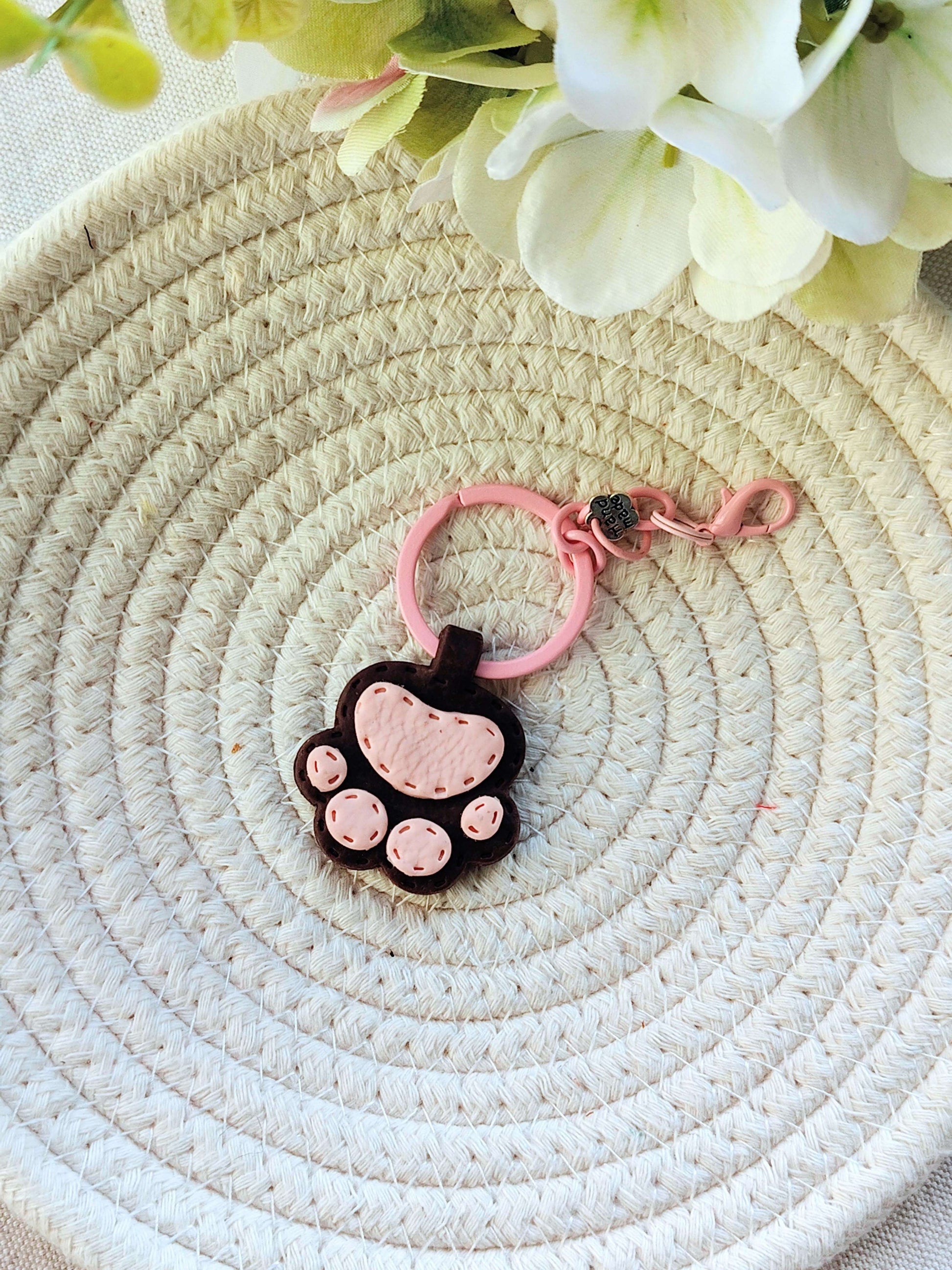 Collezione Pets | Portachiavi "Zampetta del Cuore"