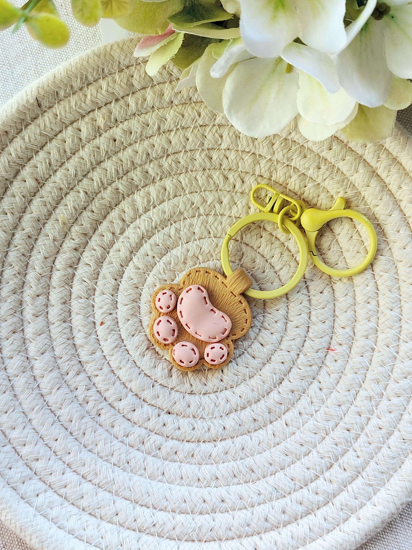 Collezione Pets | Portachiavi "Zampetta del Cuore"