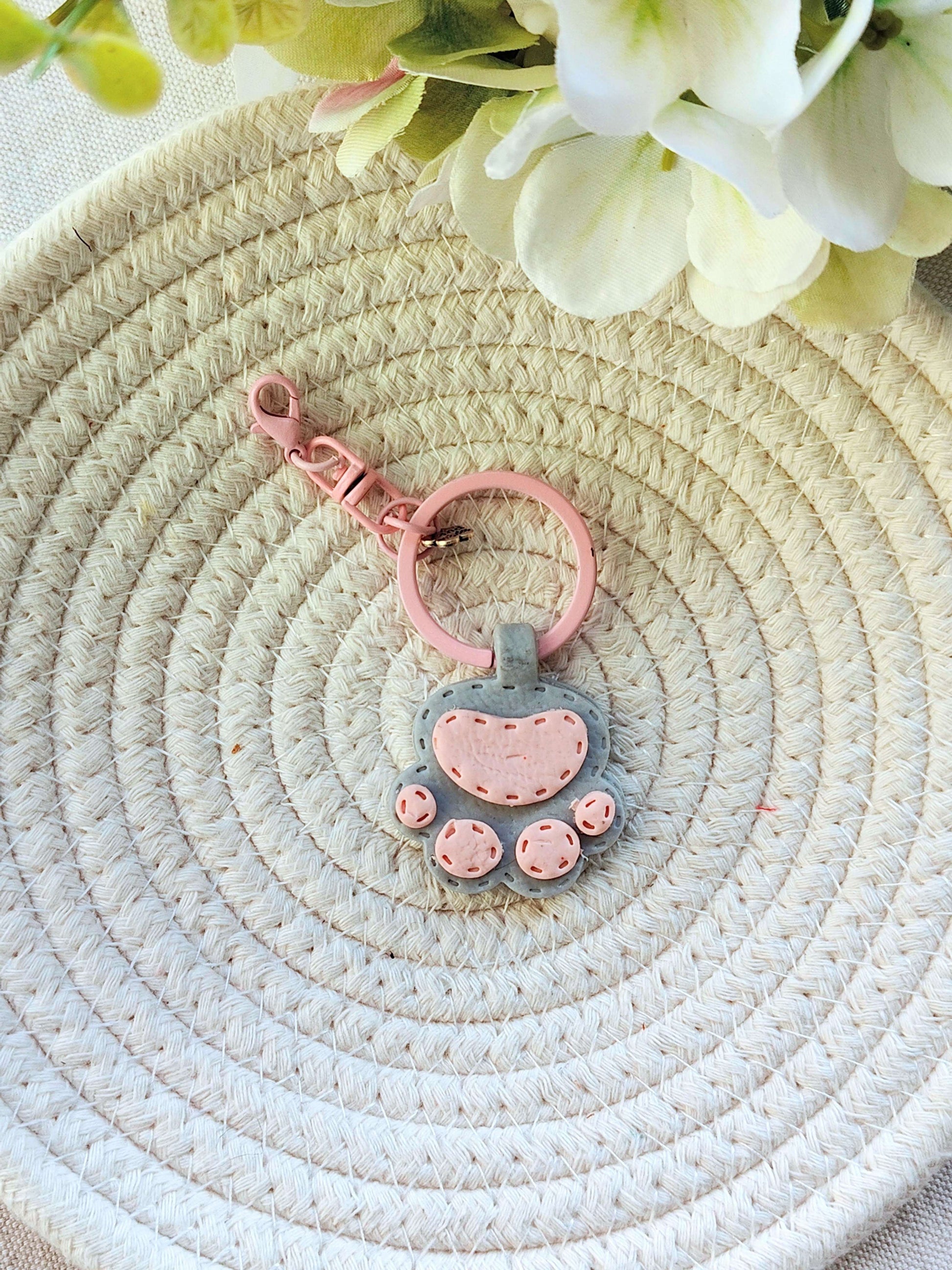 Collezione Pets | Portachiavi "Zampetta del Cuore"