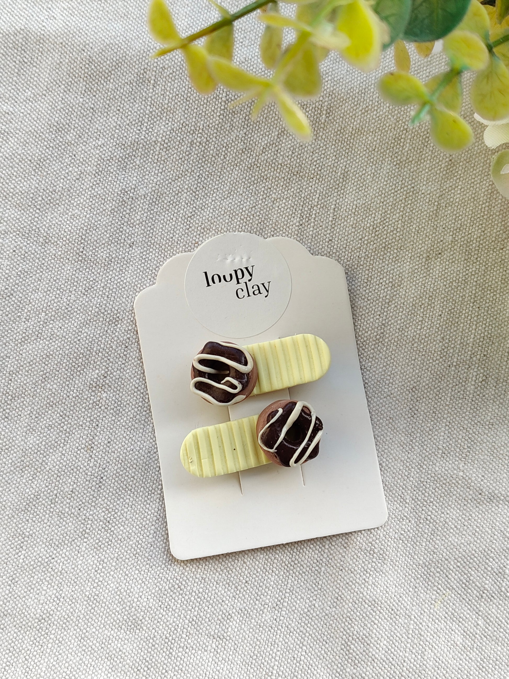 Collezione Foodies | Fermagli capelli artigianali dolci e frutta