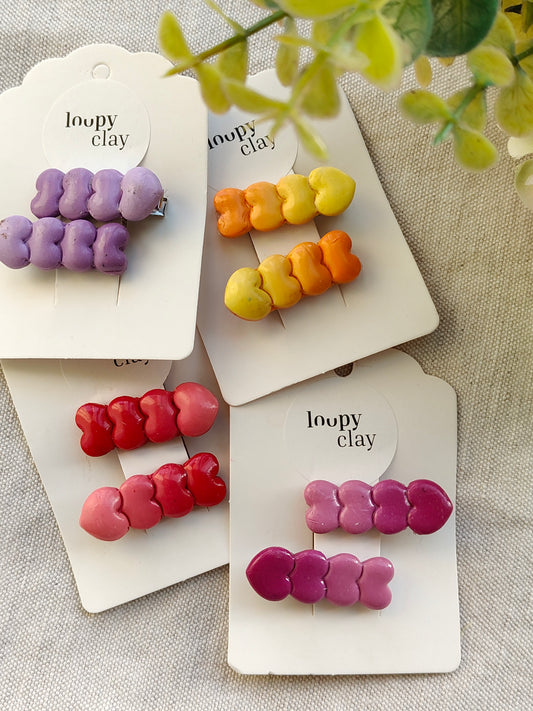 Collezione Love | Fermaglio capelli 4 Cuori