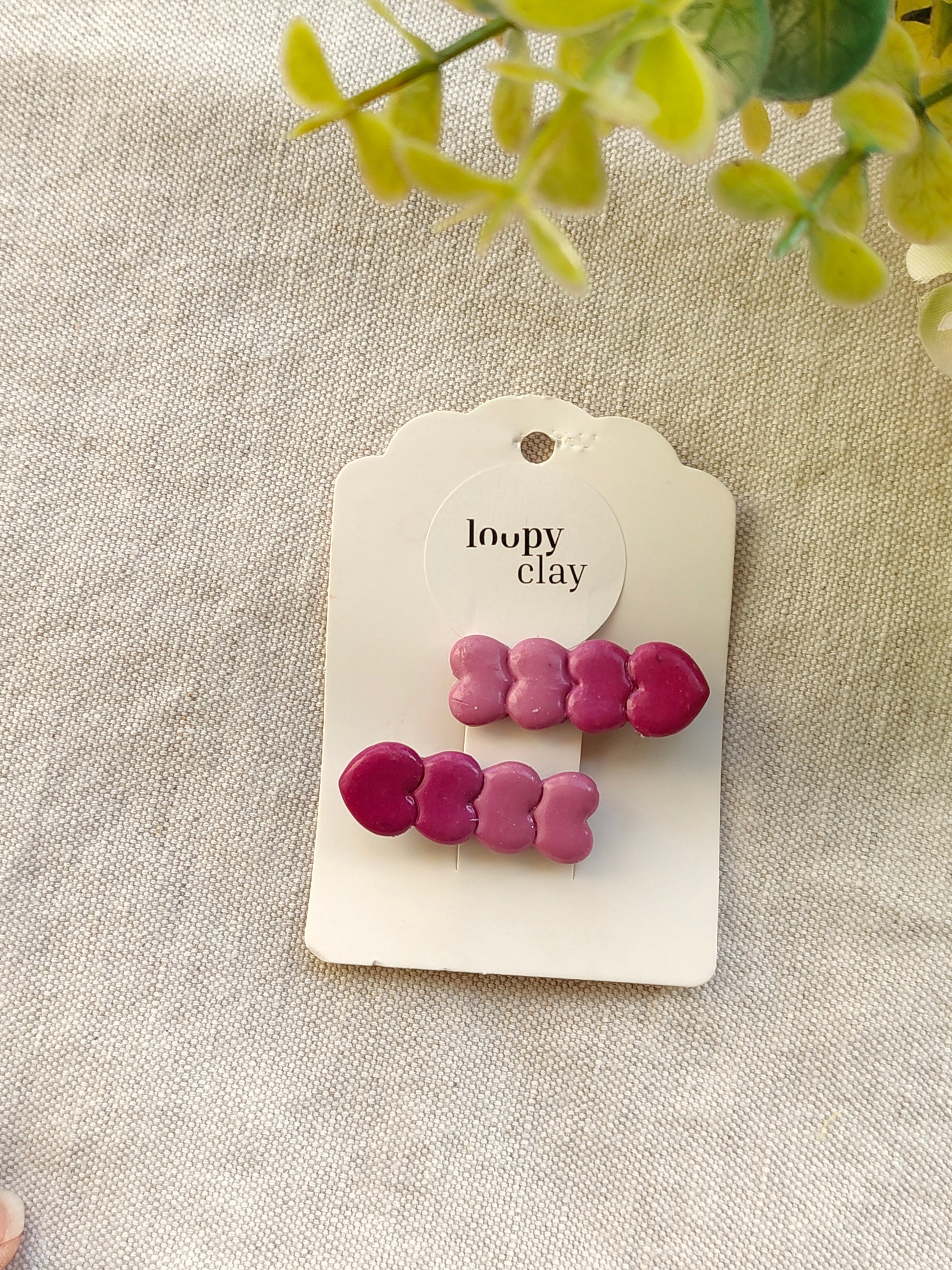 Collezione Love | Fermaglio capelli 4 Cuori