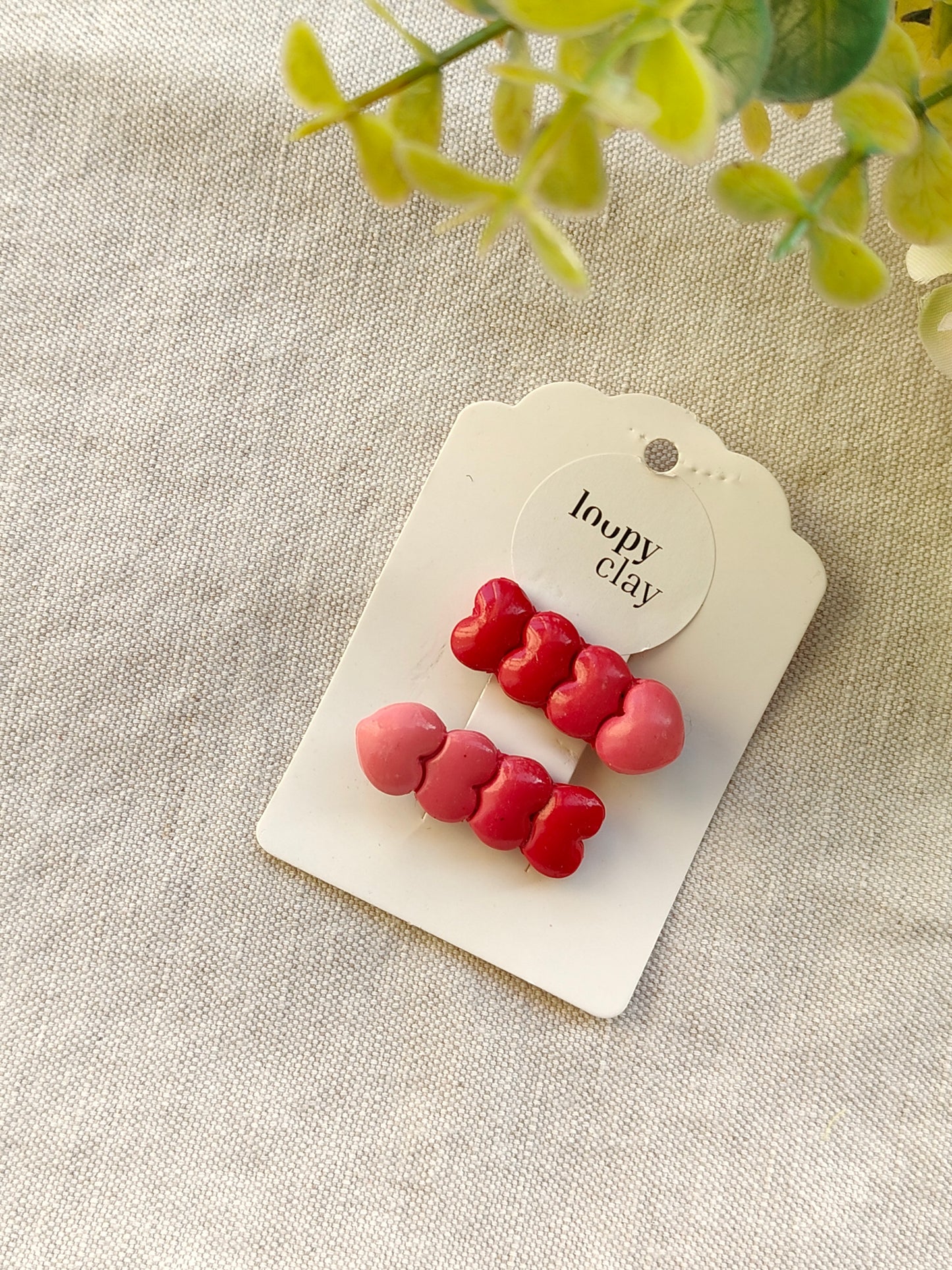 Collezione Love | Fermaglio capelli 4 Cuori