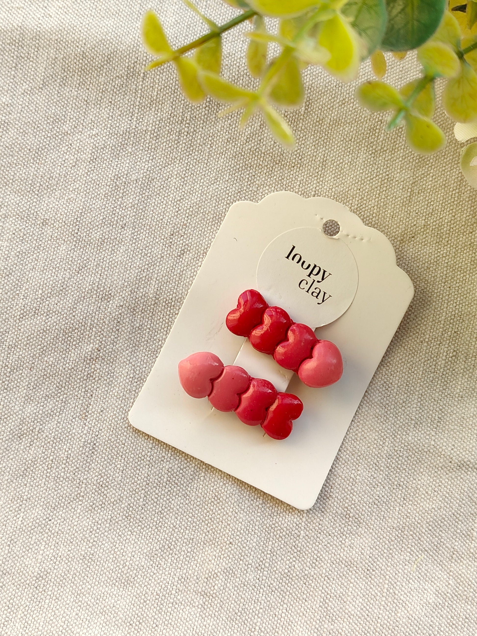 Collezione Love | Fermaglio capelli 4 Cuori