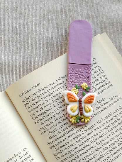 Collezione Primavera | Segnalibro Calamitato "Farfalla Aurora"