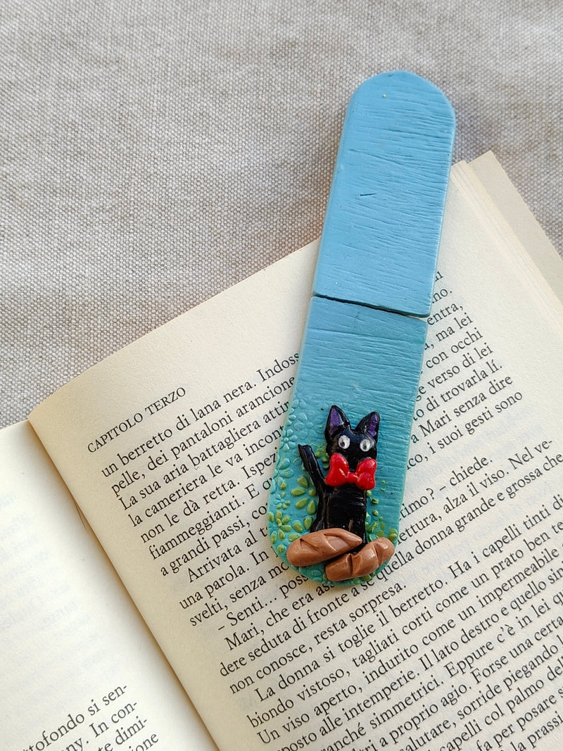 Collezione Anime | Segnalibro Calamitato "Jiji il Gatto Nero"