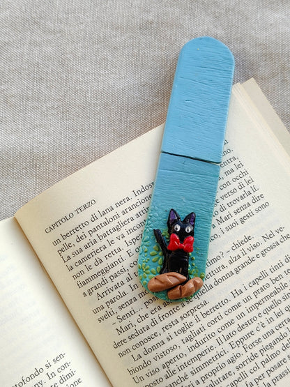 Collezione Anime | Segnalibro Calamitato "Jiji il Gatto Nero"