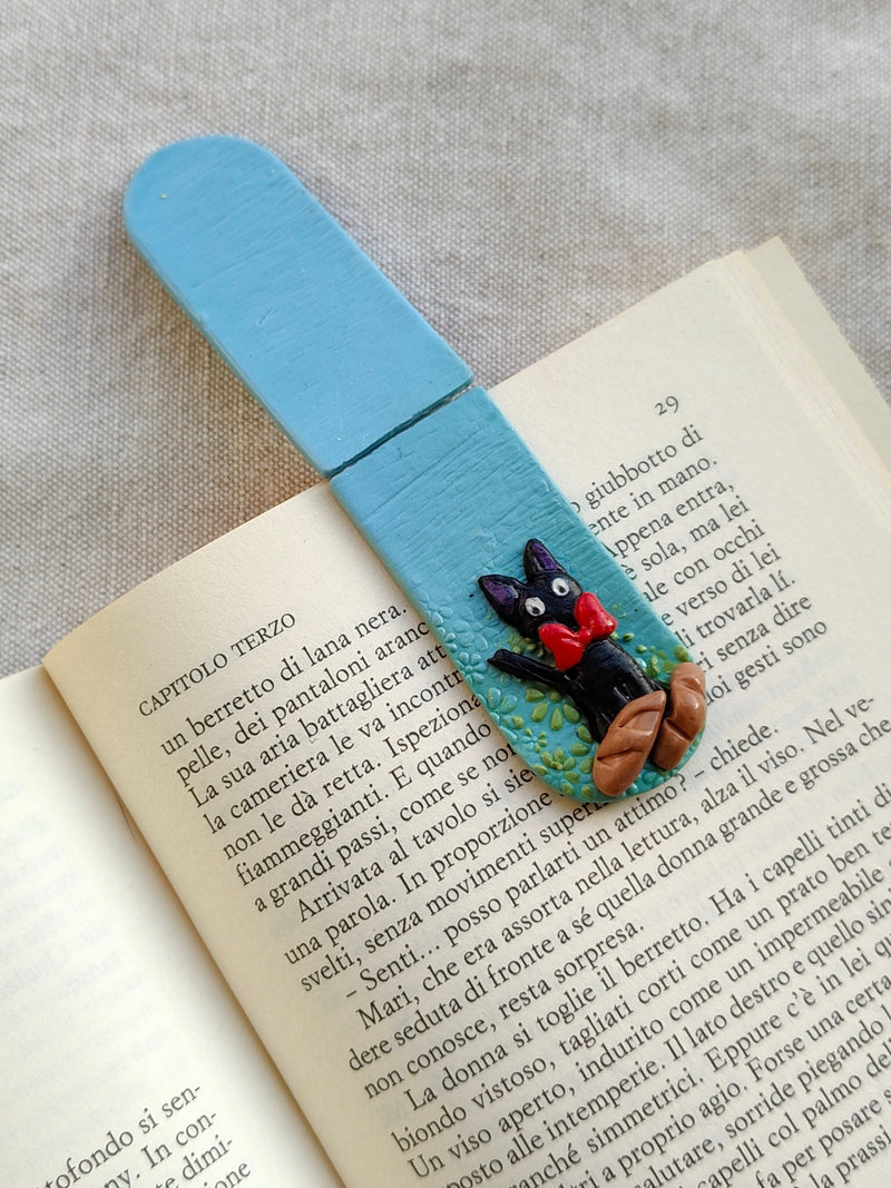 Collezione Anime | Segnalibro Calamitato "Jiji il Gatto Nero"