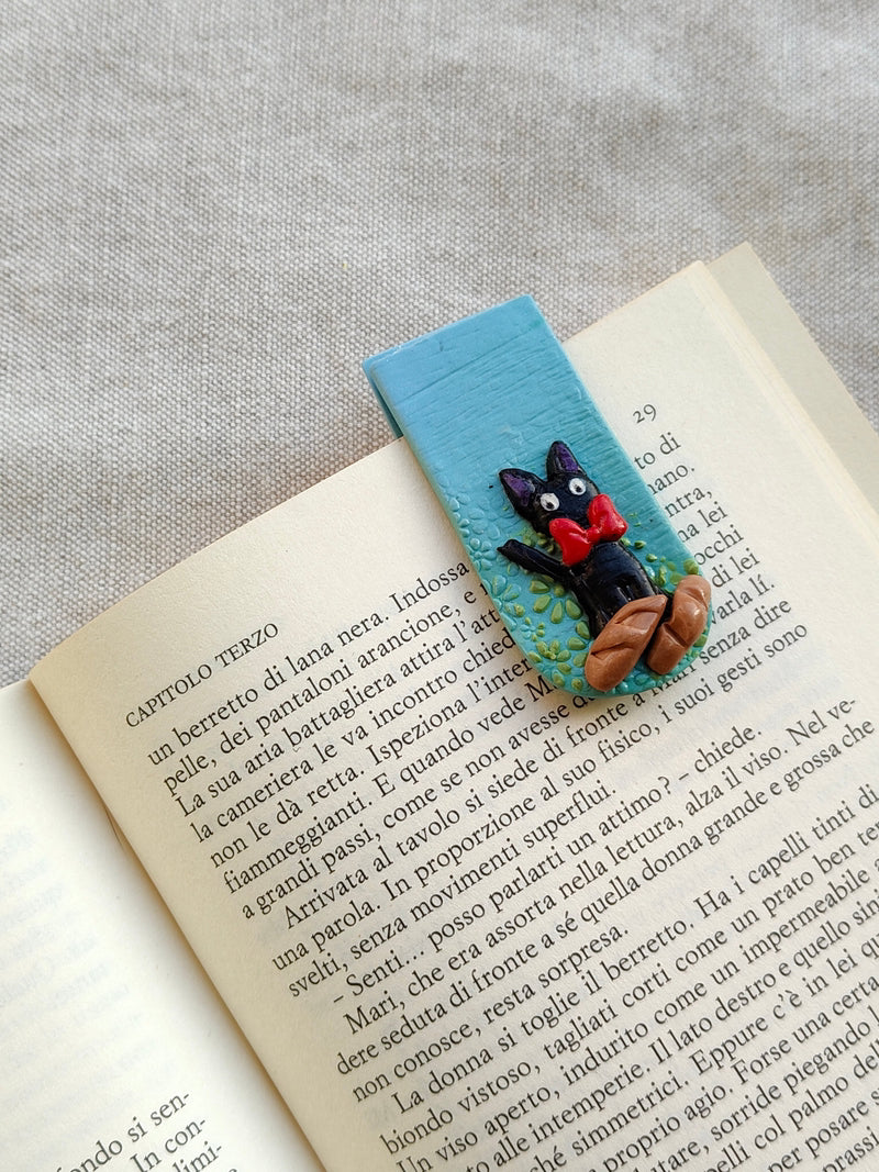 Collezione Anime | Segnalibro Calamitato "Jiji il Gatto Nero"