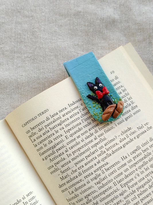 Collezione Anime | Segnalibro Calamitato "Jiji il Gatto Nero"
