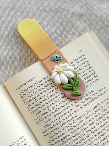 Collezione Primavera | Segnalibro Calamitato "Margherita Splendente"