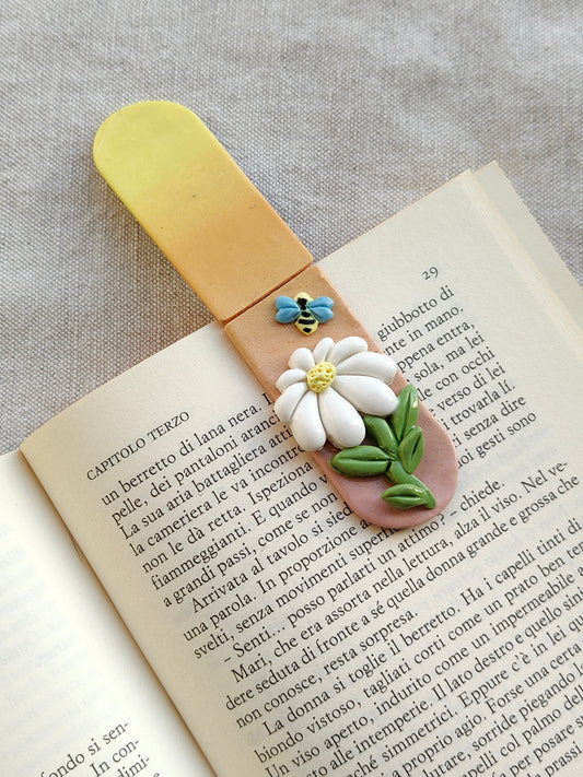 Collezione Primavera | Segnalibro Calamitato "Margherita Splendente"