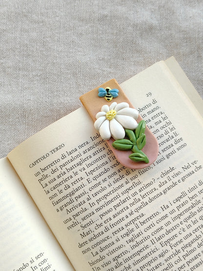 Collezione Primavera | Segnalibro Calamitato "Margherita Splendente"