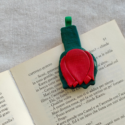 Collezione Primavera | Segnalibro Calamitato "Tulipano Elegante"