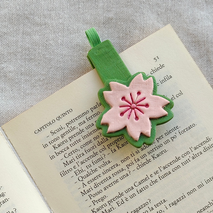 Collezione Primavera | Segnalibro Calamitato "Sakura - Fiore di Ciliegio"