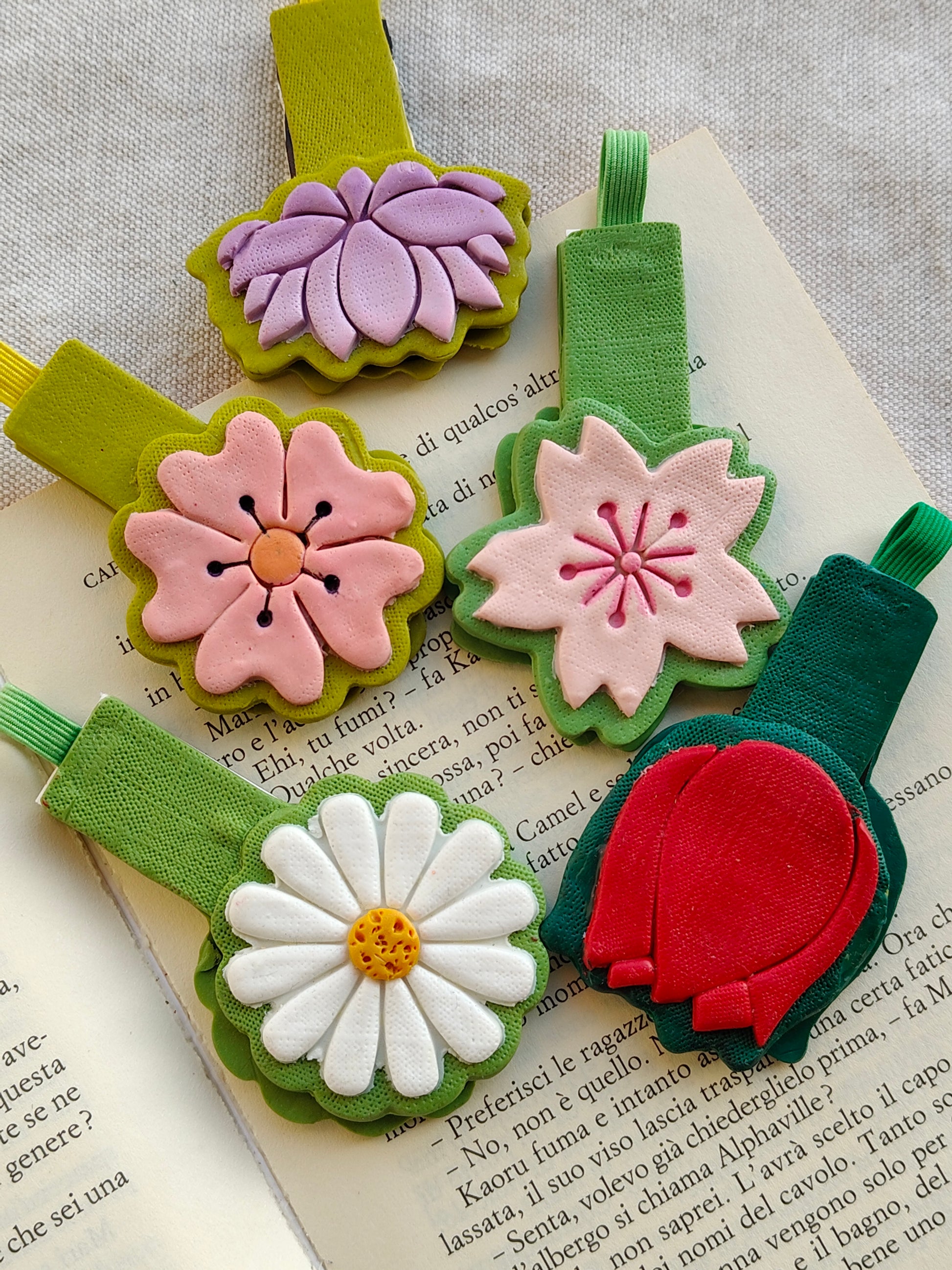 Collezione Primavera | Segnalibro Calamitato "Sakura - Fiore di Ciliegio"