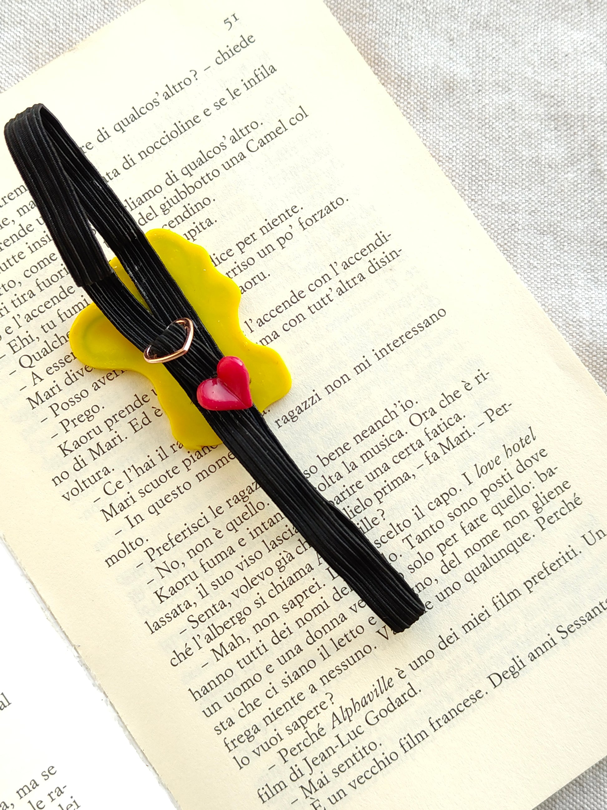 Collezione Anime | Segnalibro Elastico Regolabile | "Woodstock"