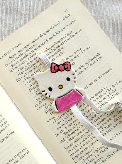 Collezione Anime | Segnalibro Elastico Regolabile | Hello Kitty
