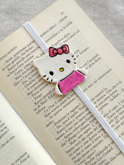 Collezione Anime | Segnalibro Elastico Regolabile | Hello Kitty