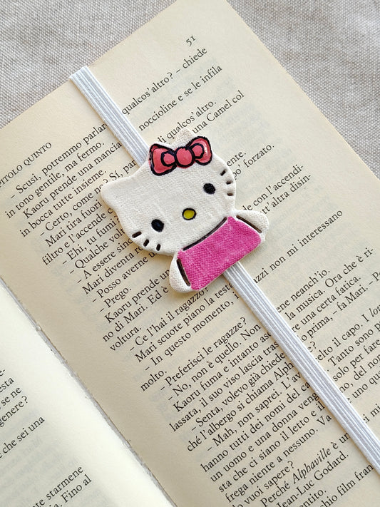 Collezione Anime | Segnalibro Elastico Regolabile | Hello Kitty