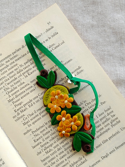 Collezione Boho Chic | Segnalibri Elastici Regolabili | Primule