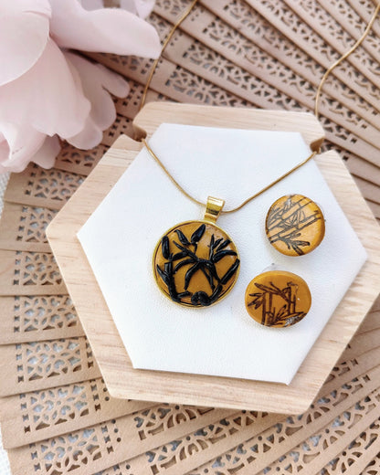 Collana Snake Bamboo Gold | I Love Japan