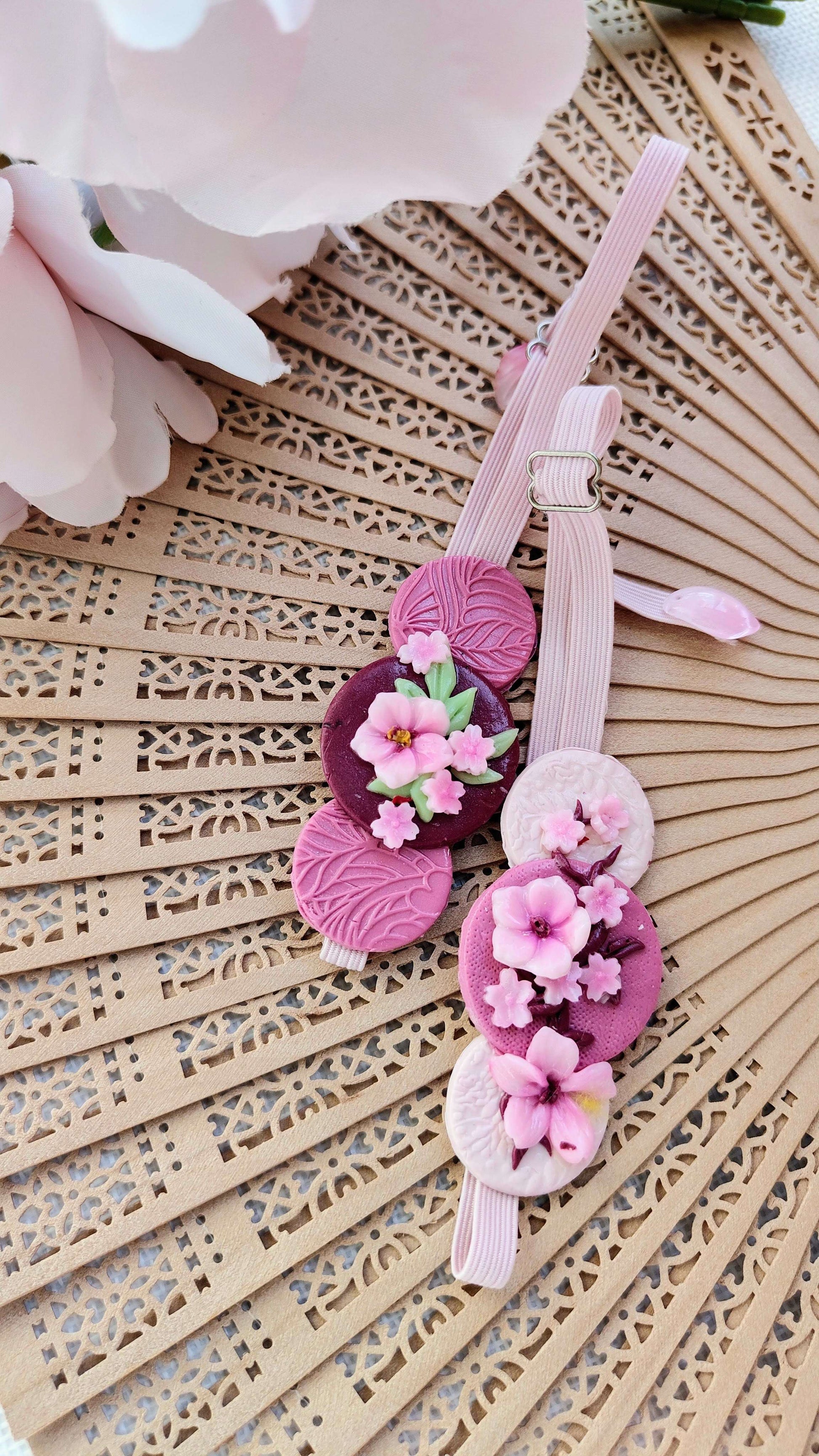 Segnalibro Elastico Regolabile Sakura | I Love Japan