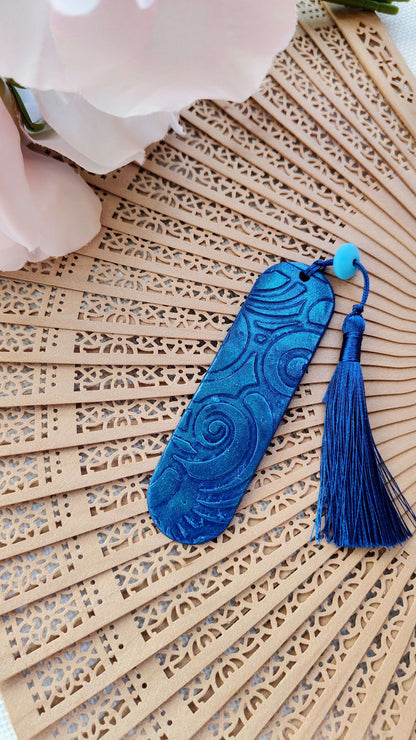 Segnalibro con Nappa Blu Kumo | I Love Japan