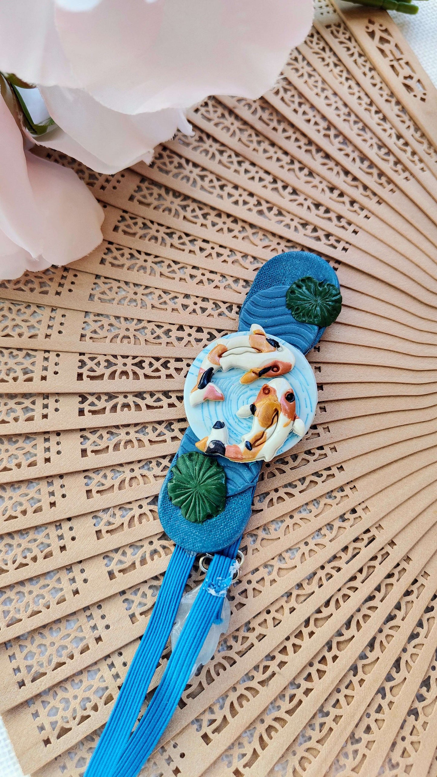 1. Nami No Koe | Segnalibro Elastico Regolabile | I Love Japan