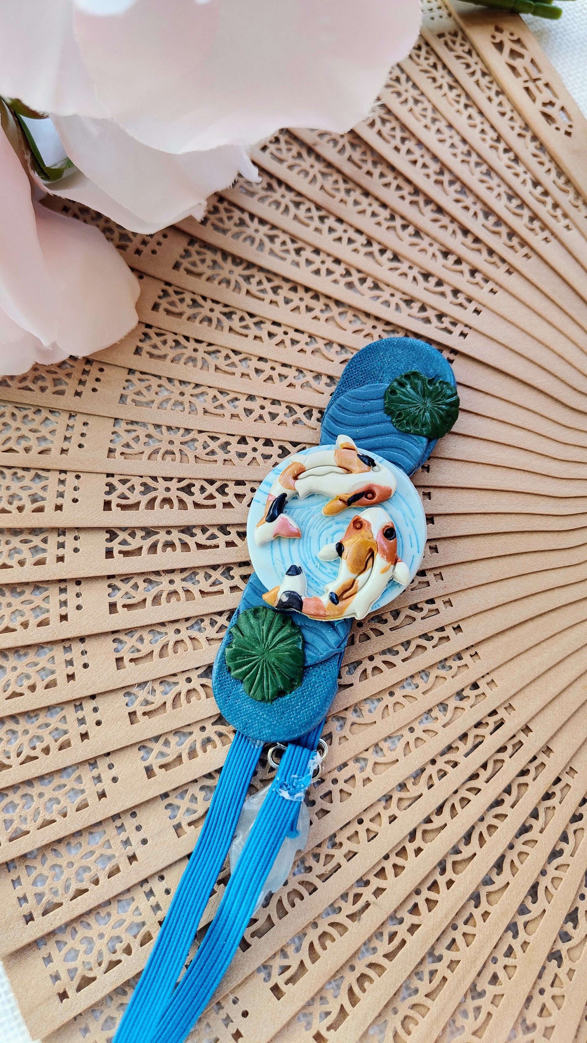 1. Nami No Koe | Segnalibro Elastico Regolabile | I Love Japan