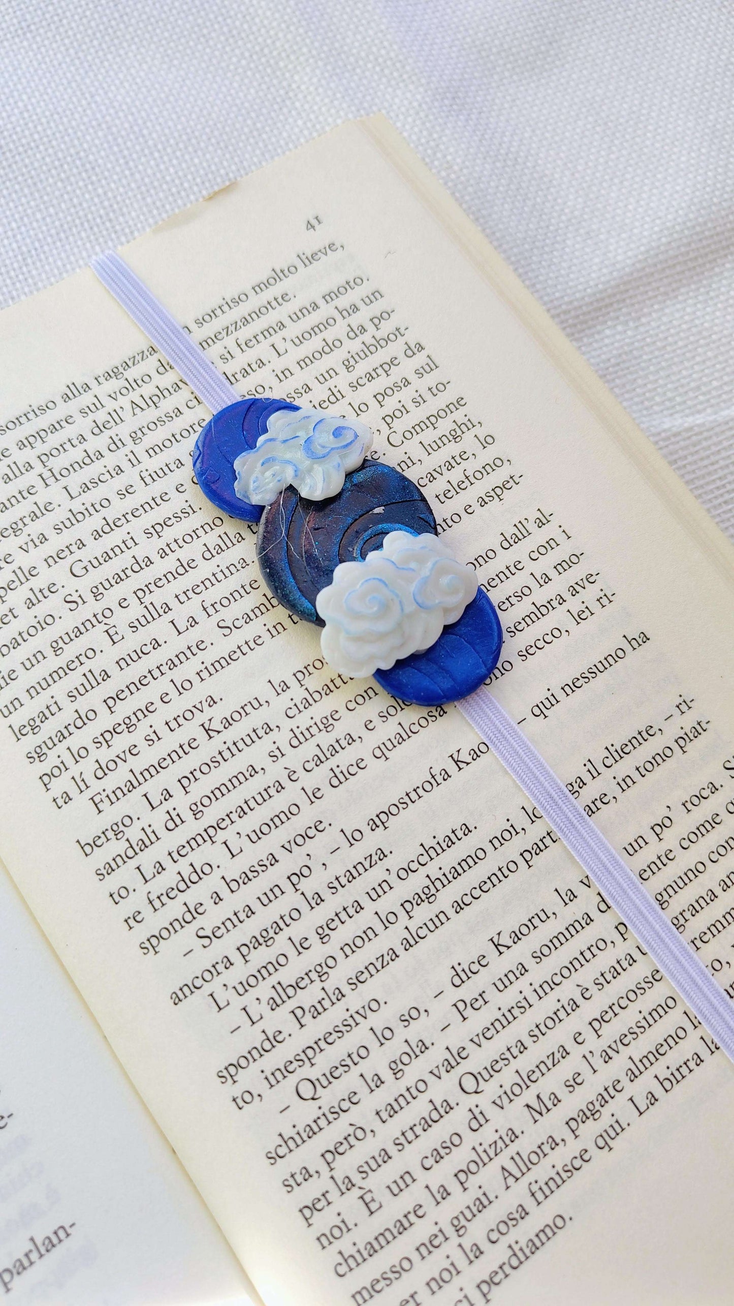 Segnalibro Elastico Regolabile Kumo | I Love Japan