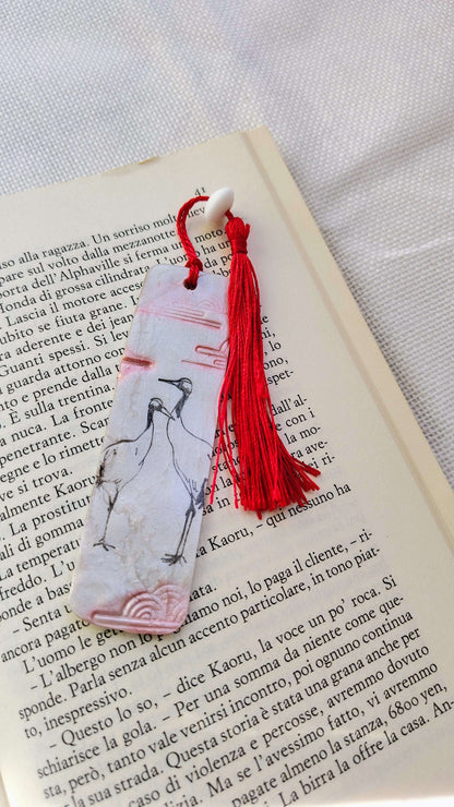 Tsuru No Mai | Segnalibro Classico con Nappa | I Love Japan