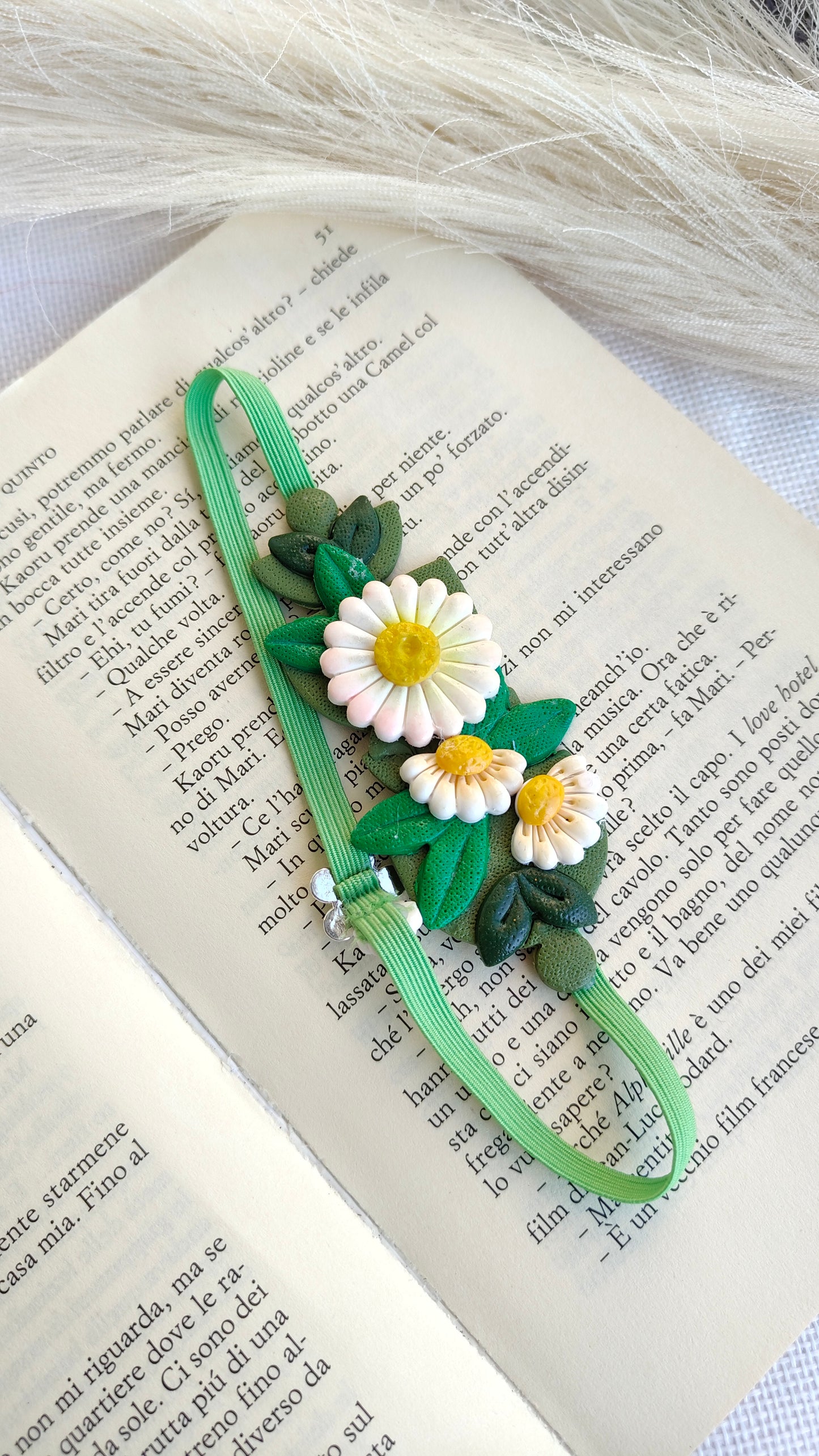 Collezione Boho Chic | Segnalibri gioiello | Margherite